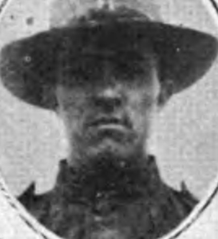 Portrait of Huey V. Mitchell, Soldiers of the Great War, 1920, soldier, world war i (died in service), 1920