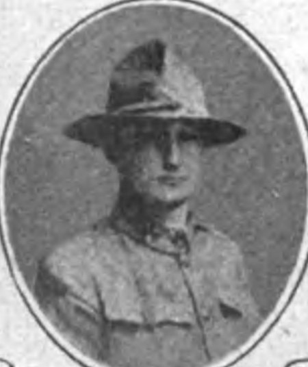 Portrait of Clinton S. Brown, Soldiers of the Great War, 1920, soldier, world war i (died in service), 1920