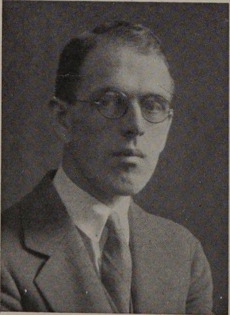 Edward Choate Brown in the 1926 Worcester High School yearbook