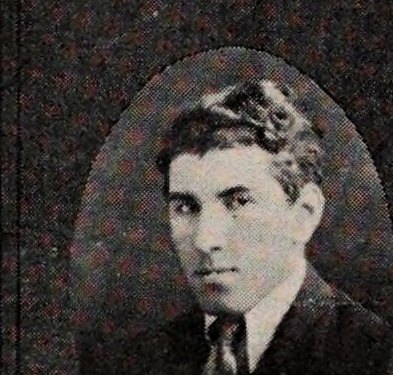 Yearbook portrait of Arthur Miller, Chelsea High School, class of 1929