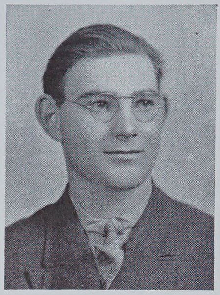 Portrait of Howard Griffin, Springfield Trade School, class of 1937