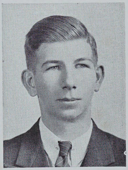 Portrait of William Carr, Springfield Trade School, class of 1937