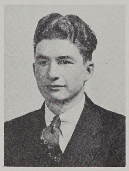 Portrait of Edward J. Moore, Springfield Trade High School, class of 1940