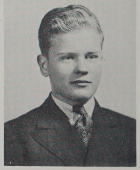 Portrait of Walter A. Olson, Springfield Trade High School, class of 1940