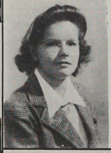 Portrait of Alice Wood, Springfield Trade High School, class of 1943