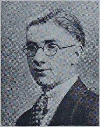 Portrait of Edward Osgood Miller, Springfield Central High School, class of 1926