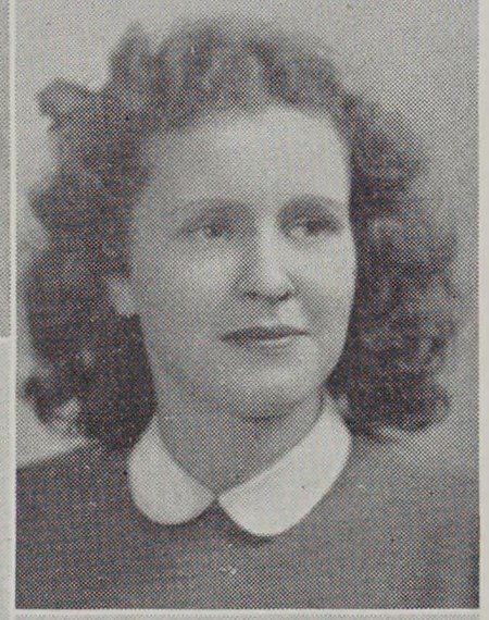 Portrait of Beatrice Phyllis Larsen, Central High School, class of 1941
