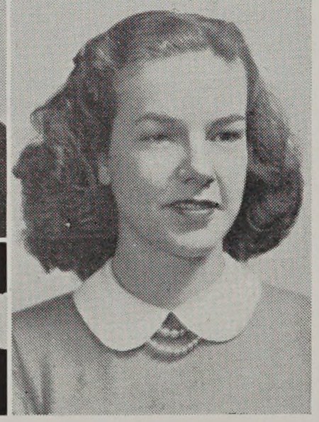 Portrait of Betty Parker, Central High School, class of 1941