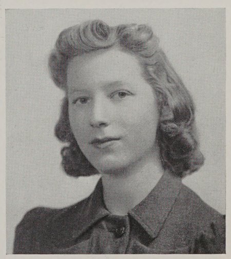 Portrait of Dorothy Gordon, Central High School, class of 1941