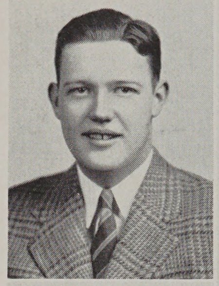 Portrait of Edward Andrew McCarthy, Central High School, class of 1942