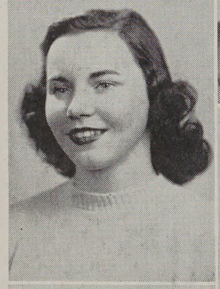 Portrait of Mary Patricia Fitzgerald, Central High School, class of 1942