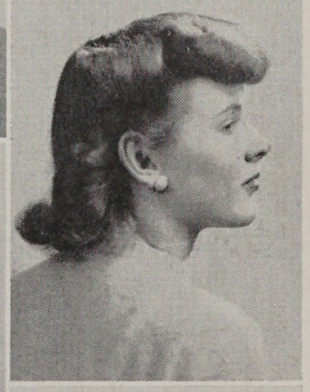 Portrait of Patricia Mary Thompson, Central High School, class of 1942