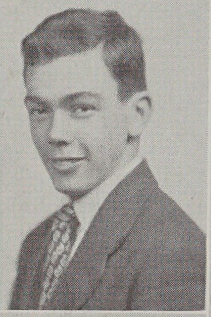 Portrait of Irving Moore, Central High School, class of 1943