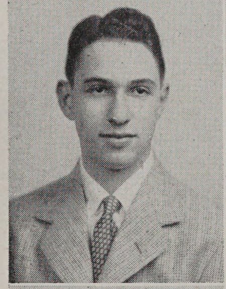 Portrait of David Katz, Central High School, class of 1944