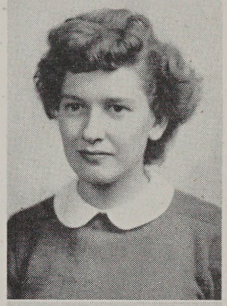 Portrait of Joan E. Small, Central High School, class of 1945