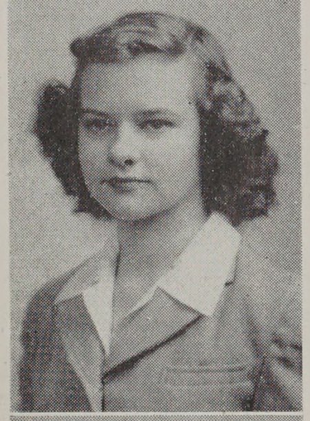 Portrait of Mary Joanne Erickson, Central High School, class of 1945