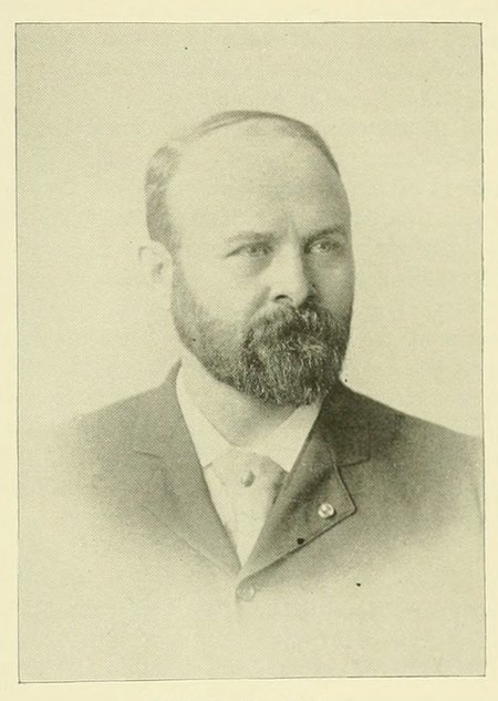 Portrait of George W. Morse, Boston of To-day (1892), boston businessman (boston of to-day, 1892), 1892
