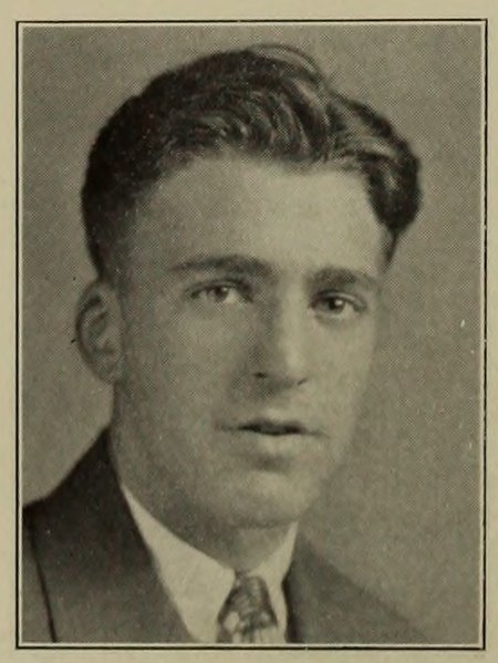 Yearbook portrait of Leon Irving Stevens, Fitchburg High School, class of 1927