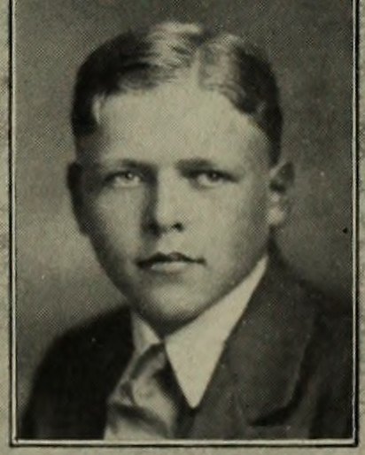 Yearbook portrait of Edward Clark, Fitchburg High School, class of 1928