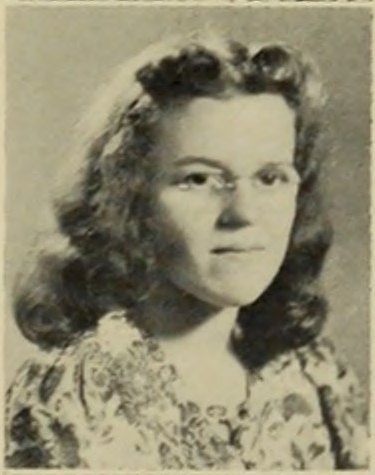 Portrait of Barbara S. Marshall, Brockton High School, class of 1940