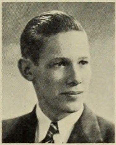 Portrait of Donald E. Campbell, Brockton High School, class of 1940
