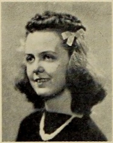 Portrait of E. Mildred Morrison, Brockton High School, class of 1940