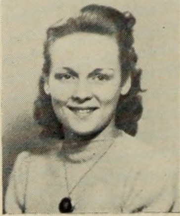 Portrait of Frances M. Richards, Brockton High School, class of 1940