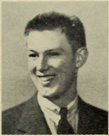 Portrait of Fred H. Swanson, Brockton High School, class of 1940