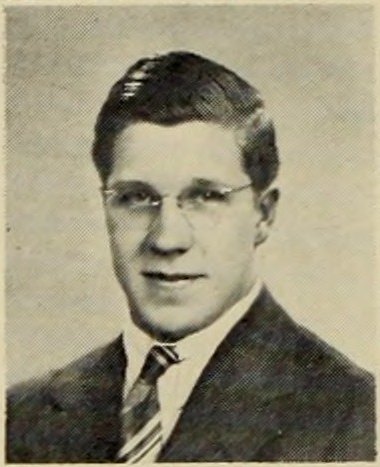Portrait of Fred R. Walsh, Brockton High School, class of 1940