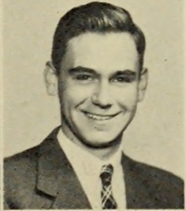 Portrait of John W. Ford, Brockton High School, class of 1940