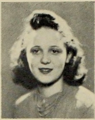 Portrait of Virginia P. Emery, Brockton High School, class of 1940