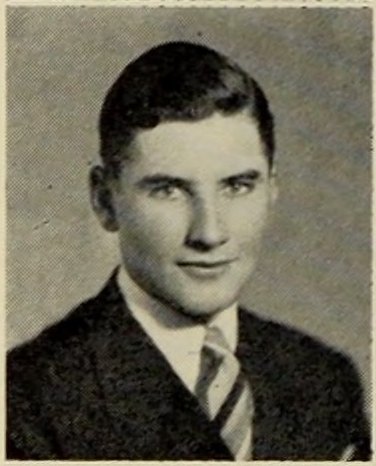 Portrait of William E. Kennedy, Brockton High School, class of 1940