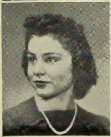Portrait of Barbara P. Berry, Brockton High School, class of 1941