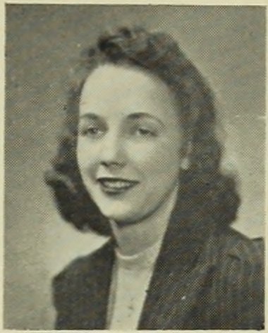 Portrait of Bernice L. Crowell, Brockton High School, class of 1941