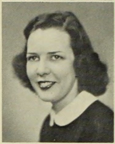 Portrait of Beverly M. Mason, Brockton High School, class of 1941
