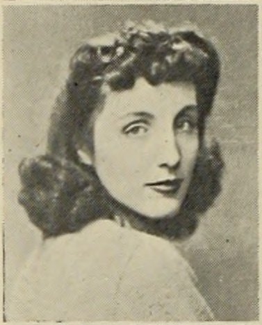 Portrait of Betty J. Bowman, Brockton High School, class of 1942