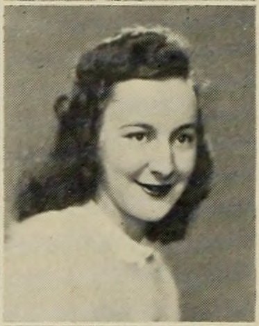 Portrait of Eleanor W. Martin, Brockton High School, class of 1942