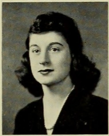 Portrait of Arlene Ross, Brockton High School, class of 1943