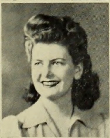 Portrait of Claire B. Butler, Brockton High School, class of 1943