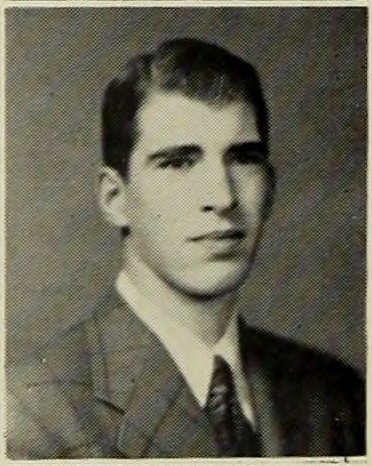 Portrait of David M. Howell, Brockton High School, class of 1943