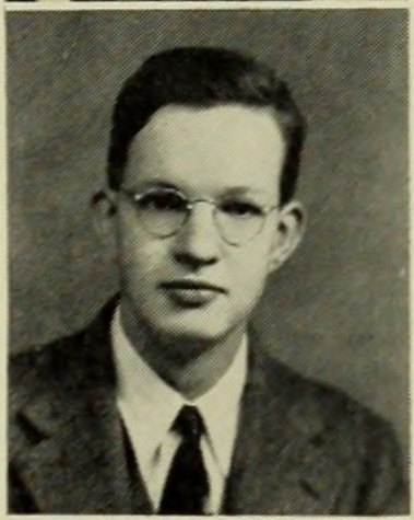Portrait of Everett A. French, Brockton High School, class of 1943
