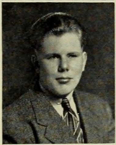 Portrait of John Paulson, Brockton High School, class of 1943