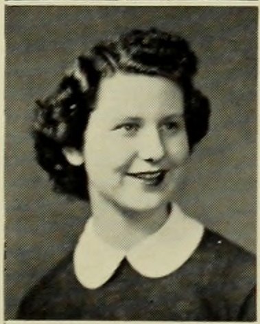 Portrait of Shirley E. Wagner, Brockton High School, class of 1943