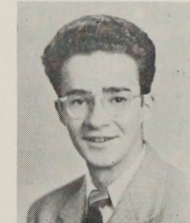 Portrait of Richard Alvin Robinson, Brockton High School, class of 1945