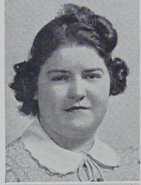 Portrait of Arleen Robbins, High School of Commerce, class of 1940