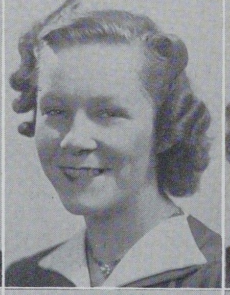 Portrait of Barbara June Hines, High School of Commerce, class of 1940