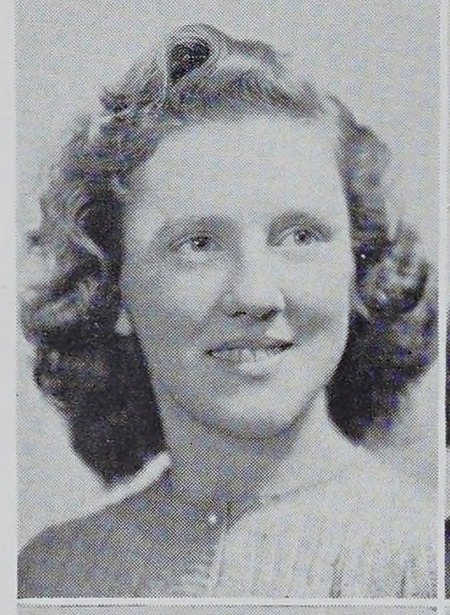 Portrait of Dorothy Marie McDonald, High School of Commerce, class of 1940