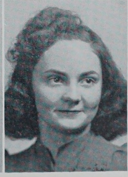 Portrait of Eileen Alice Harrington, High School of Commerce, class of 1940