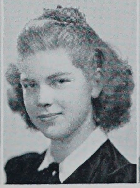 Portrait of Eunice Elizabeth Olson, High School of Commerce, class of 1940