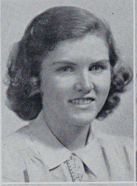 Portrait of Faye Elizabeth Parsons, High School of Commerce, class of 1940